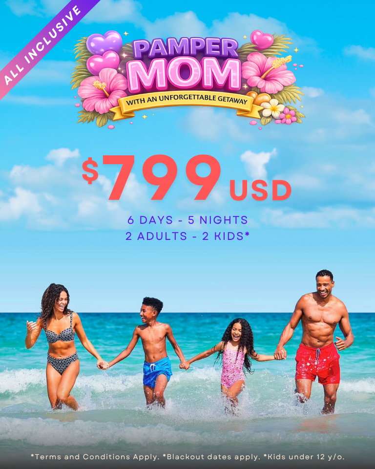pamper mom All Inclusive Vacation Package Puerto Vallarta