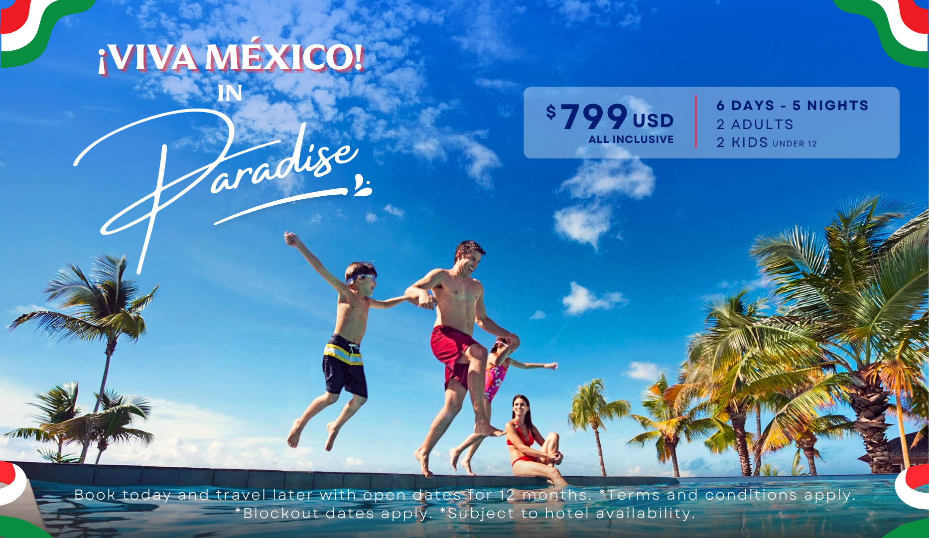 Viva México All Inclusive Vacation Package Puerto Vallarta